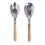 Rattan Wrapped Serving Set