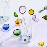 Pink - Colored Glass Spoon