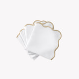 Matouk Scallop Edge Napkin-Oak