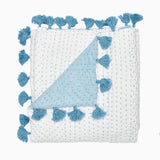 Sahati Light Indigo Throw