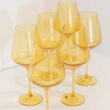 Estelle Colored Wine Stemware