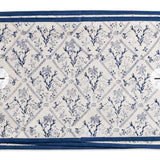 SEA FERNS & DOMINO MIDNIGHT PLACEMAT