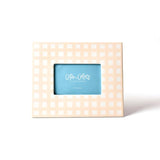 Pink Gingham Frame -4x6