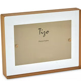 Acrylic Frame Magnetic w Gold Border