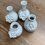 White Flower Vase Small Assortment