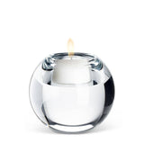 Small Clear Ball Tealight Holder