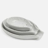 Marcus White Salt Glaze Spoon Rest