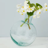 Clear Sphere Bud Vase