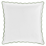Camilla Pique Euro Pillow Cover- Palm