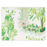 Citrus Garden Green Pillow Sham-King