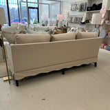 Lee Sofa In Basket Natural W/Wave Skirt