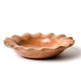 Fundamental Wood Ruffle Small Bowl
