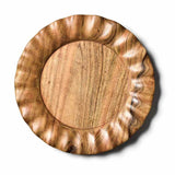 Fundamental Wood 13” Ruffle Platter
