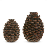 Pinecone Candle Holder