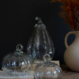 Clear Glass Pumpkins