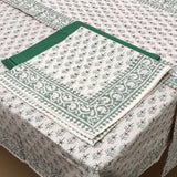 Holiday Winter Berry Green Runner 13”x60”