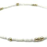 2 MM Newport Cotton + Gold Filled Waterproof Bracelet