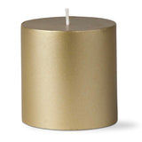 Metallic Pillar Candle