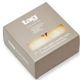 Mini Pillar Candles Set/4 - Ivory