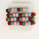 Multi Color Wool Felt Garland