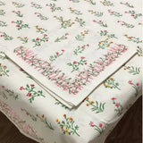 Botanical Print Tablecloth 60x90