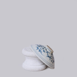 Small Blue & White Porcelain Bowl