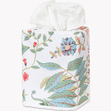Matouk Tissue Box Cover Pomegranate Pink Coral