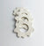 Fooshoo White Ceramic Napkin Rings