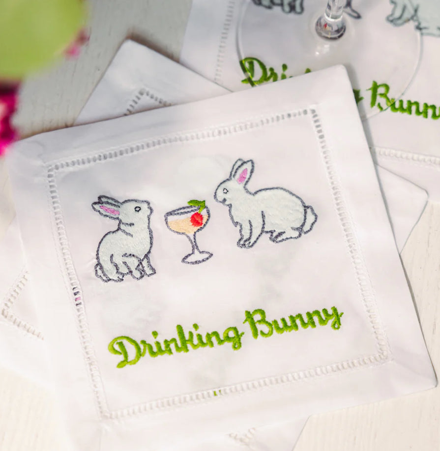 Drinking Bunny Cocktail Napkins