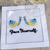Pace Yourself Cocktail Napkin