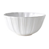 Bari White Cereal Bowl by Vietri