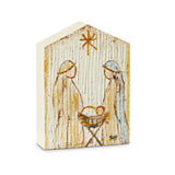 Holy Family Textured Block