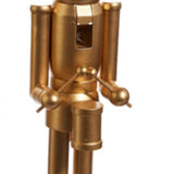 24” Matte Gold Nutcracker
