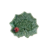 Leaf Ragwort With Ladybug