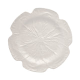 Cabbage Charger Plate-White