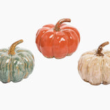 Fall Harvest Art Glaze Pumpkin