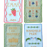 Jane Austen Cocktail Napkins set of 4