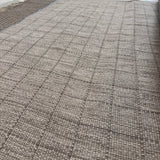 Hand Woven Wool Gray/Brown Rug 5'x8.5'