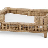 Nantucket Rattan Dog Bed