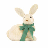Palmer Bunny Decor White|Dusty Blue