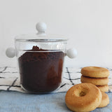Bilia Jar with lid and handles
