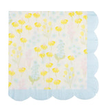 Scalloped Fringed Cocktail Napkin