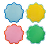 Bright Ric Rac Edge Plate 8”