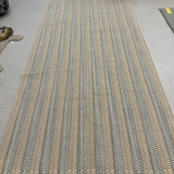 Stripe Rug Tan/Blue/Cream 8'6" x 4'
