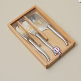 Laguiole 3 piece knife set- Stainless Steel