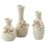White Mini Flower Bud Vase