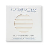 Copy of Designed Liners- Sandy Stripes