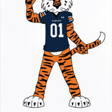 Aubie Jersey War Eagle Hand Towel