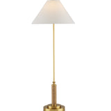 Impolite Brass Console Lamp