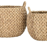 Water Hyacinth Rattan Baskets